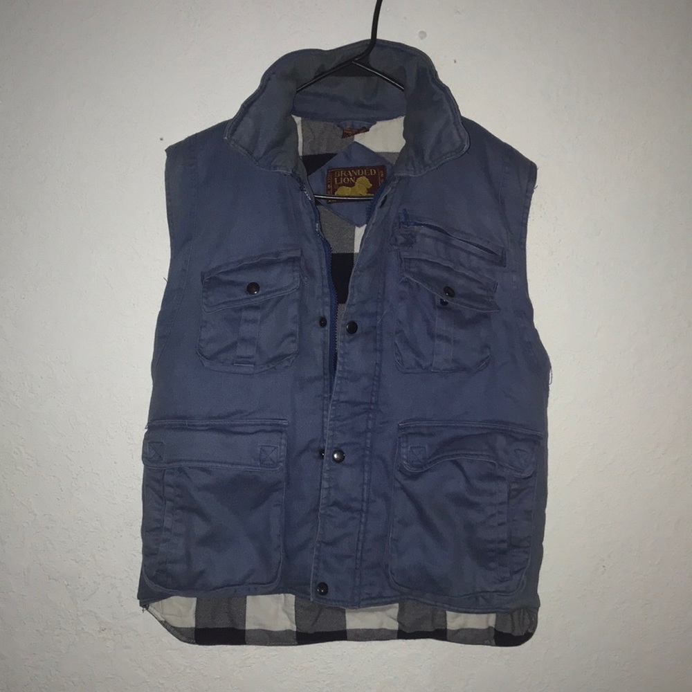 Vintage Branded Lion Vest